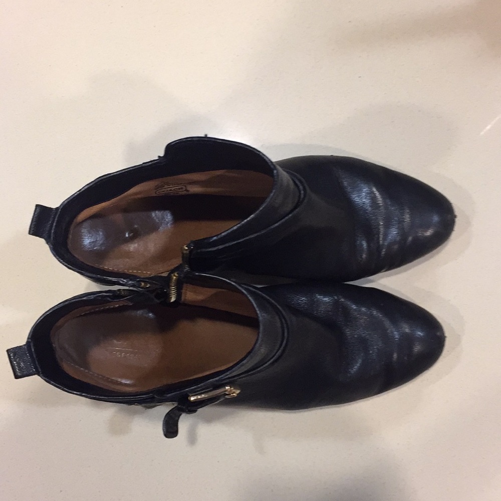 Coach black ankle boots - Picture 4 of 7